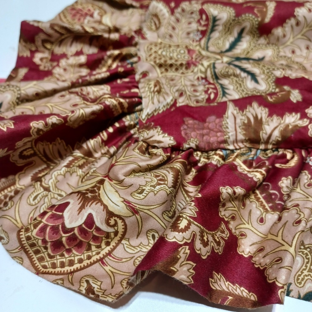 Ralph Lauren Jardiniere Euro Ruffle Sham Paisley 100% Cotton Classic Heritage - Picture 2 of 4